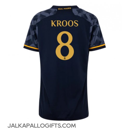 Real Madrid Toni Kroos #8 Vieraspaita Naiset 2023-24 Lyhythihainen